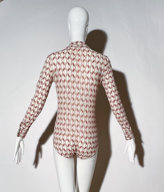 Saks Fifth Avenue 70s Bodysuit - image 4