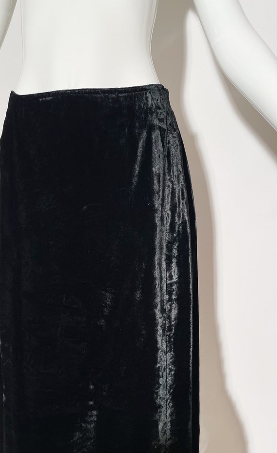 Gianfranco Ferre Velvet Skirt - image 2