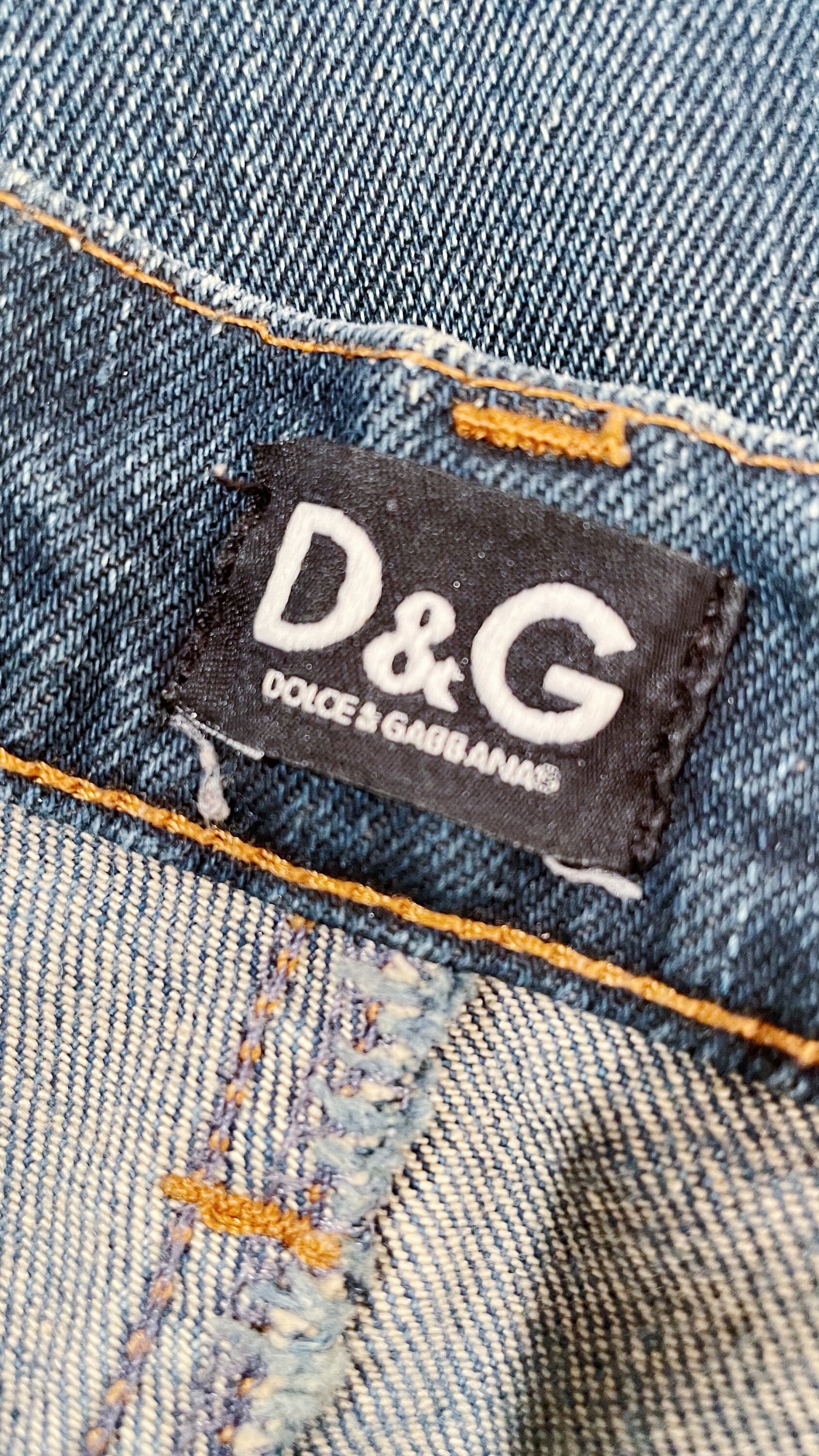パンツ 00s dolce & gabbana damage denim y2k 00s dolce & gabbana damage denim y2k
