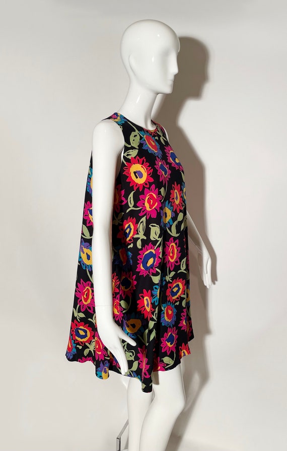 Emanuel Ungaro Silk Floral Dress - image 4