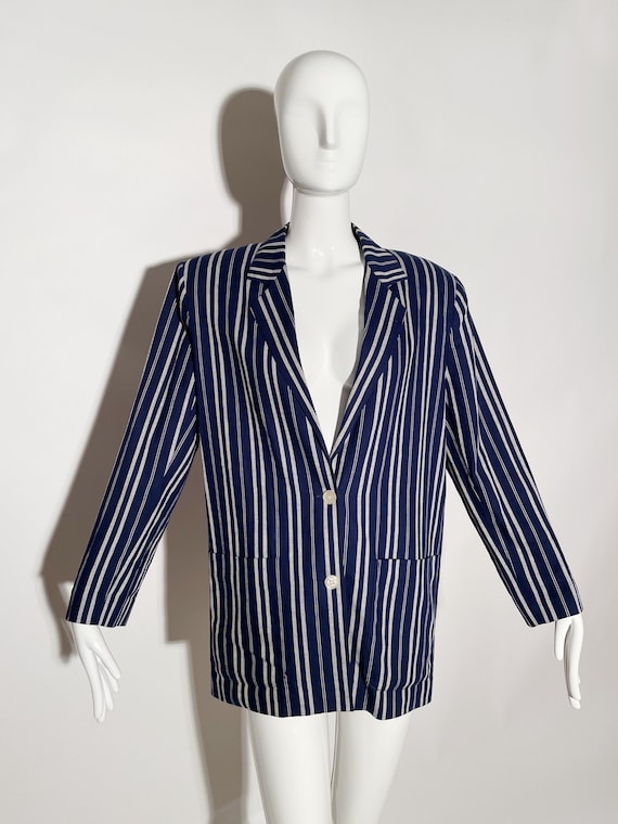 Calvin Klein Studio Striped Blazer