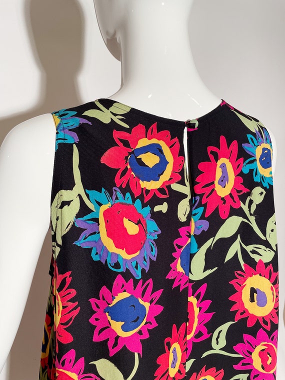 Emanuel Ungaro Silk Floral Dress - image 5