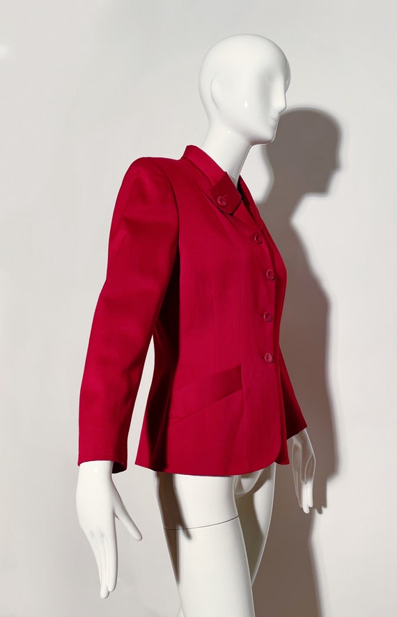 Norma Kamali Red Blazer - image 3