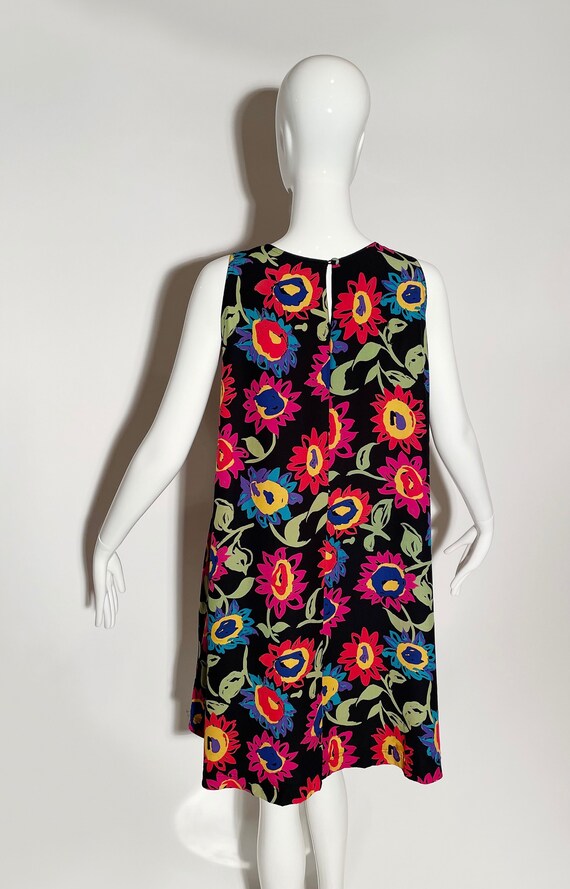 Emanuel Ungaro Silk Floral Dress - image 3