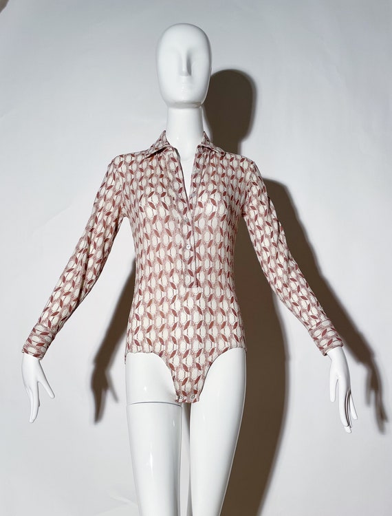 Saks Fifth Avenue 70s Bodysuit - image 1