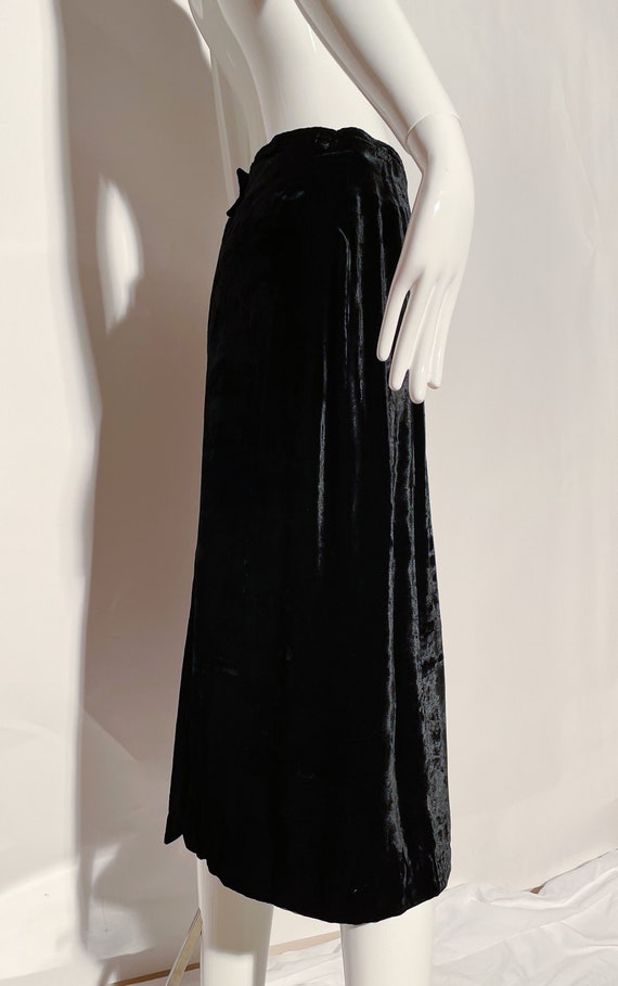 Gianfranco Ferre Velvet Skirt - image 4