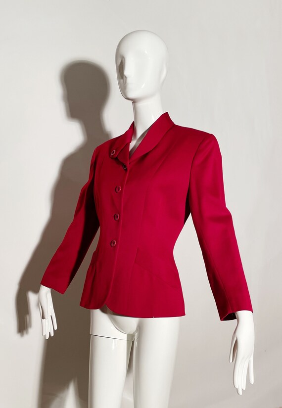 Norma Kamali Red Blazer - image 5