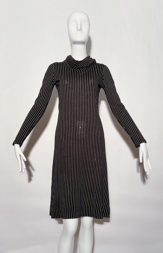 Diane Von Furstenberg Pinstripe Dress