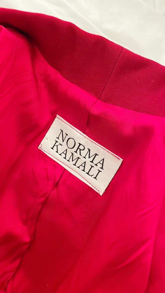 Norma Kamali Red Blazer - image 8