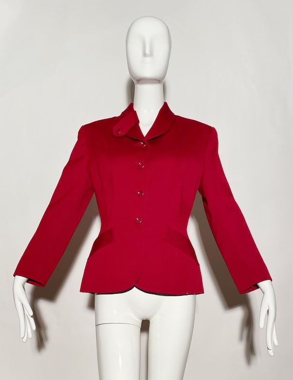 Norma Kamali Red Blazer - image 6