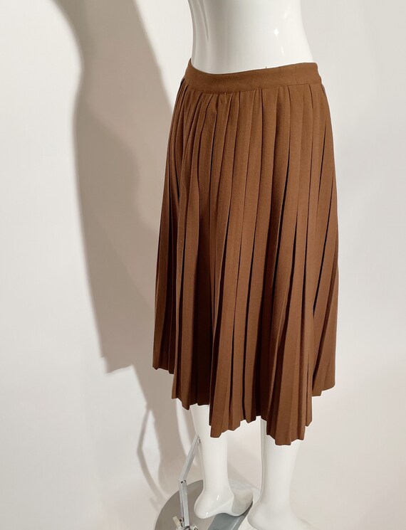 Cacharel Wool Pleated Skirt - image 3