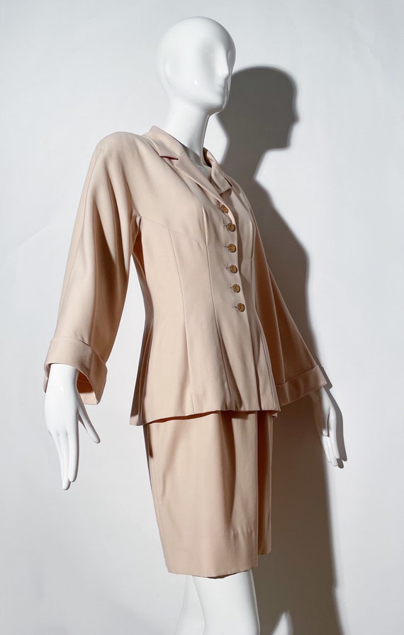 Karl Lagerfeld Blush Skirt Suit - image 3