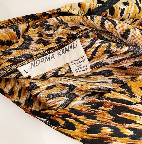 Norma Kamali Leopard Blouse - image 6