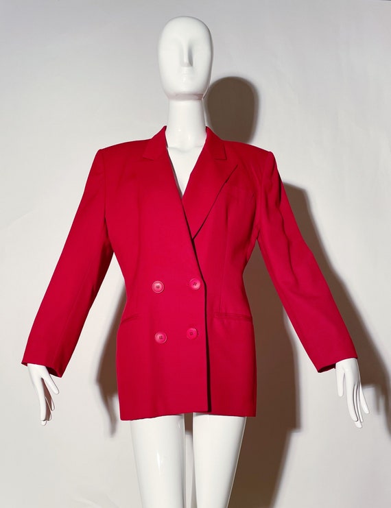 Christian Dior Red Blazer