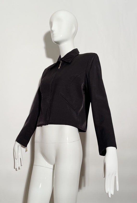 Todd Oldham Cropped Blazer - image 3