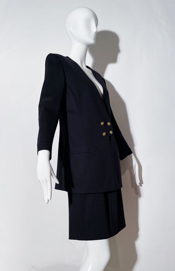 Sonia Rykiel Black Skirt Suit - image 2