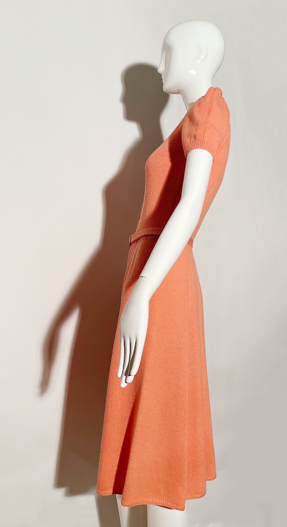 St.John Knit Belted Dress - image 2