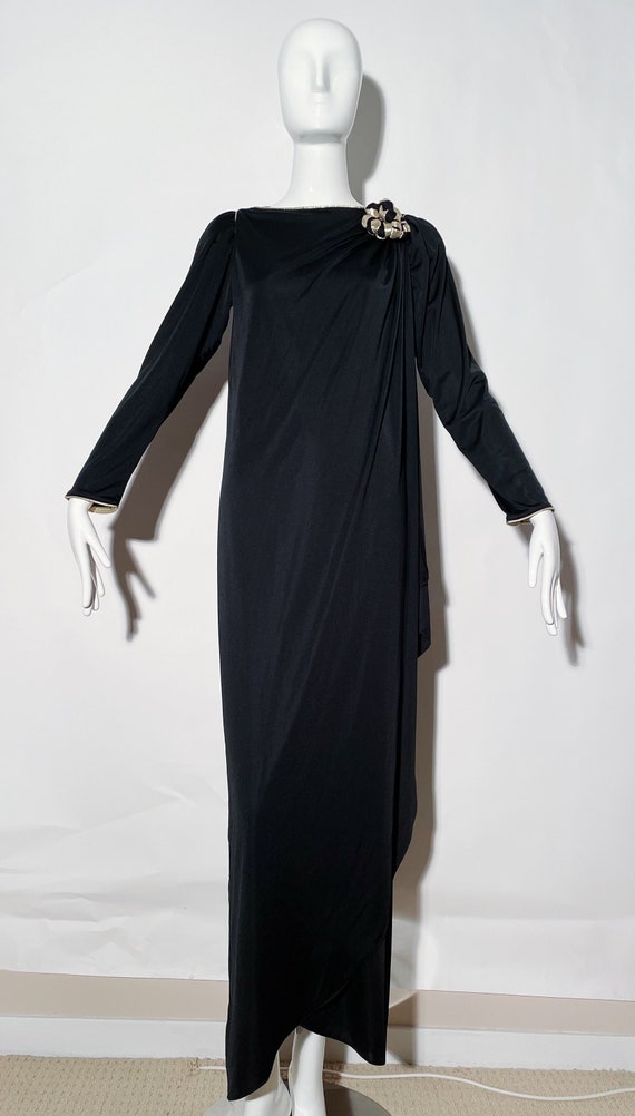 Bill Tice Black Party Gown