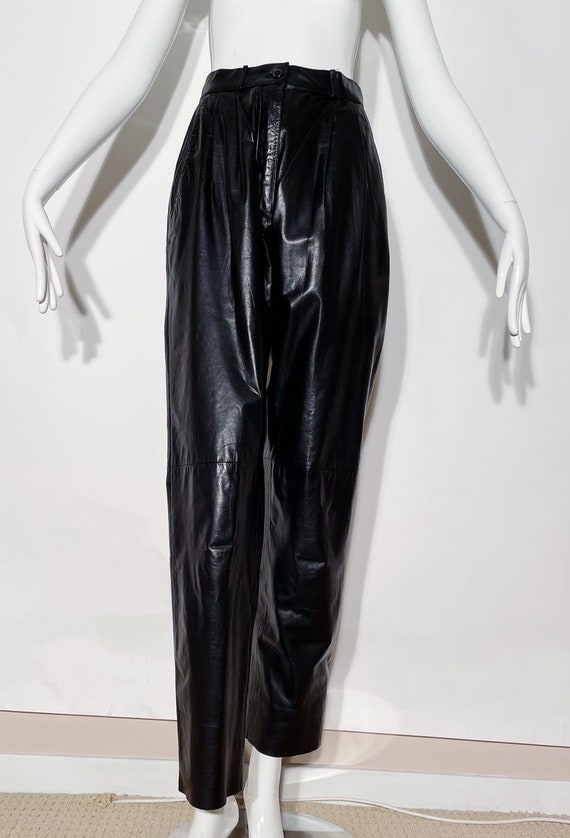 Classic Pleated High Waist Trousers