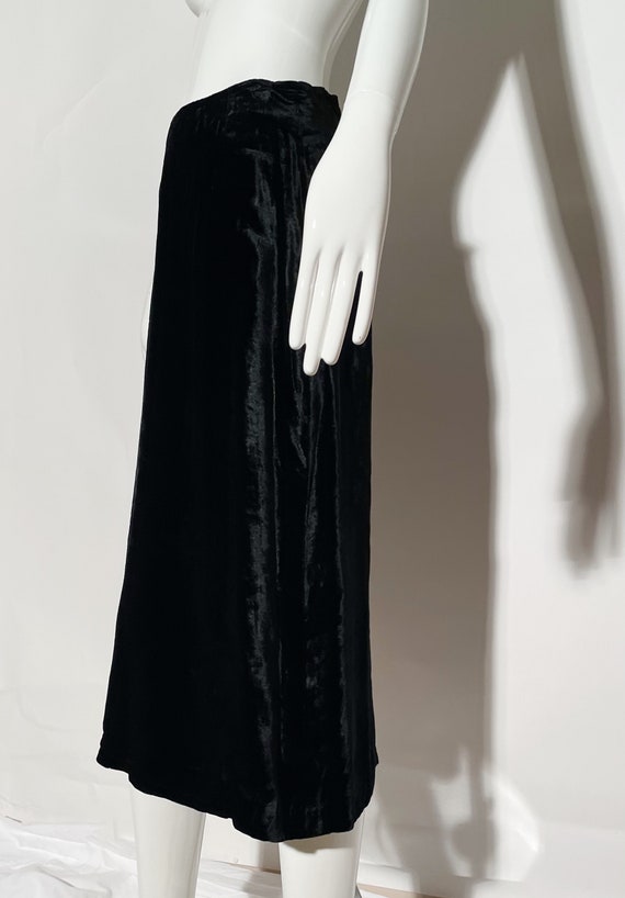 Gianfranco Ferre Velvet Skirt - image 3