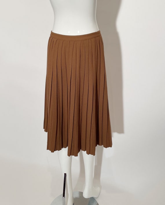 Cacharel Wool Pleated Skirt - image 6