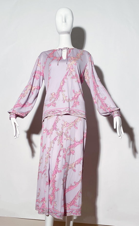 Emilio Pucci Blouse and Skirt Set