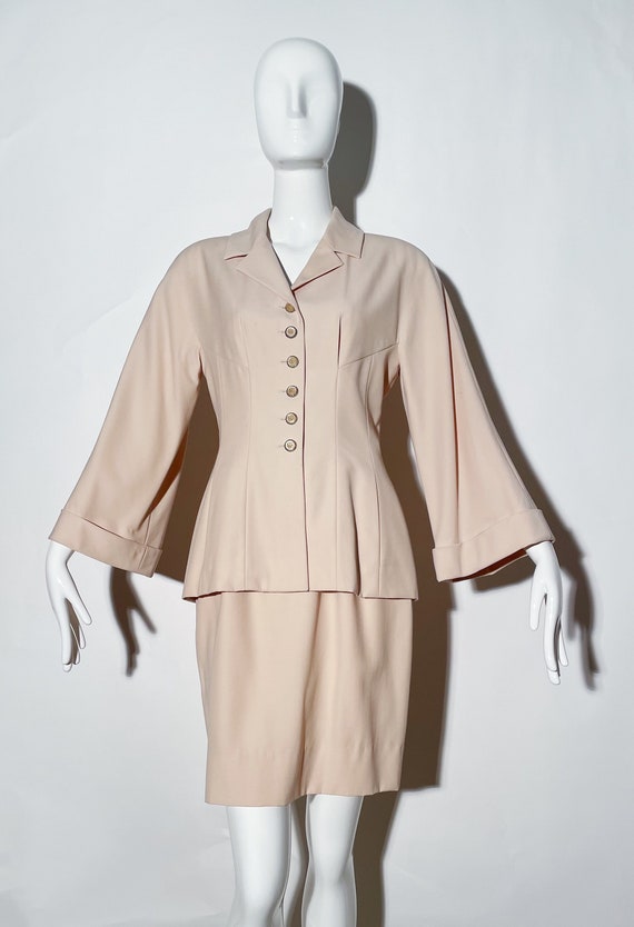 Karl Lagerfeld Blush Skirt Suit - image 1