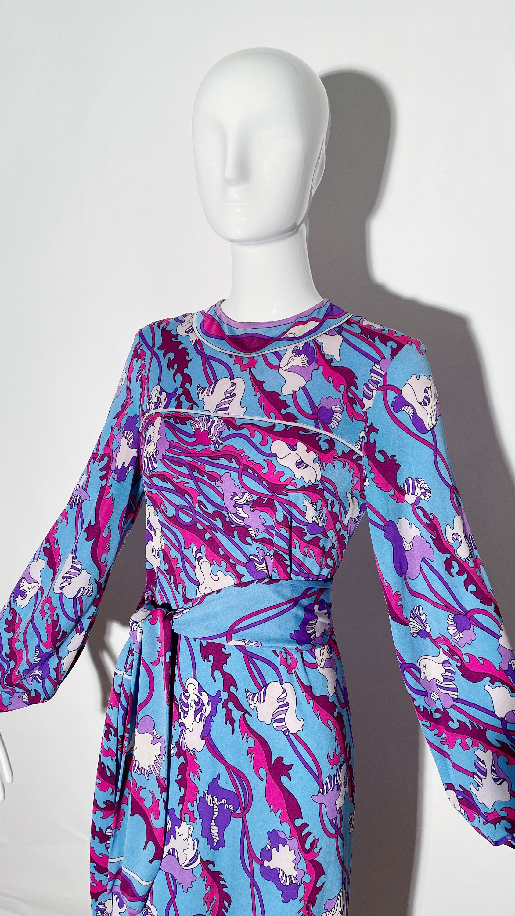 Emilio Pucci Longsleeve Maxi - Etsy