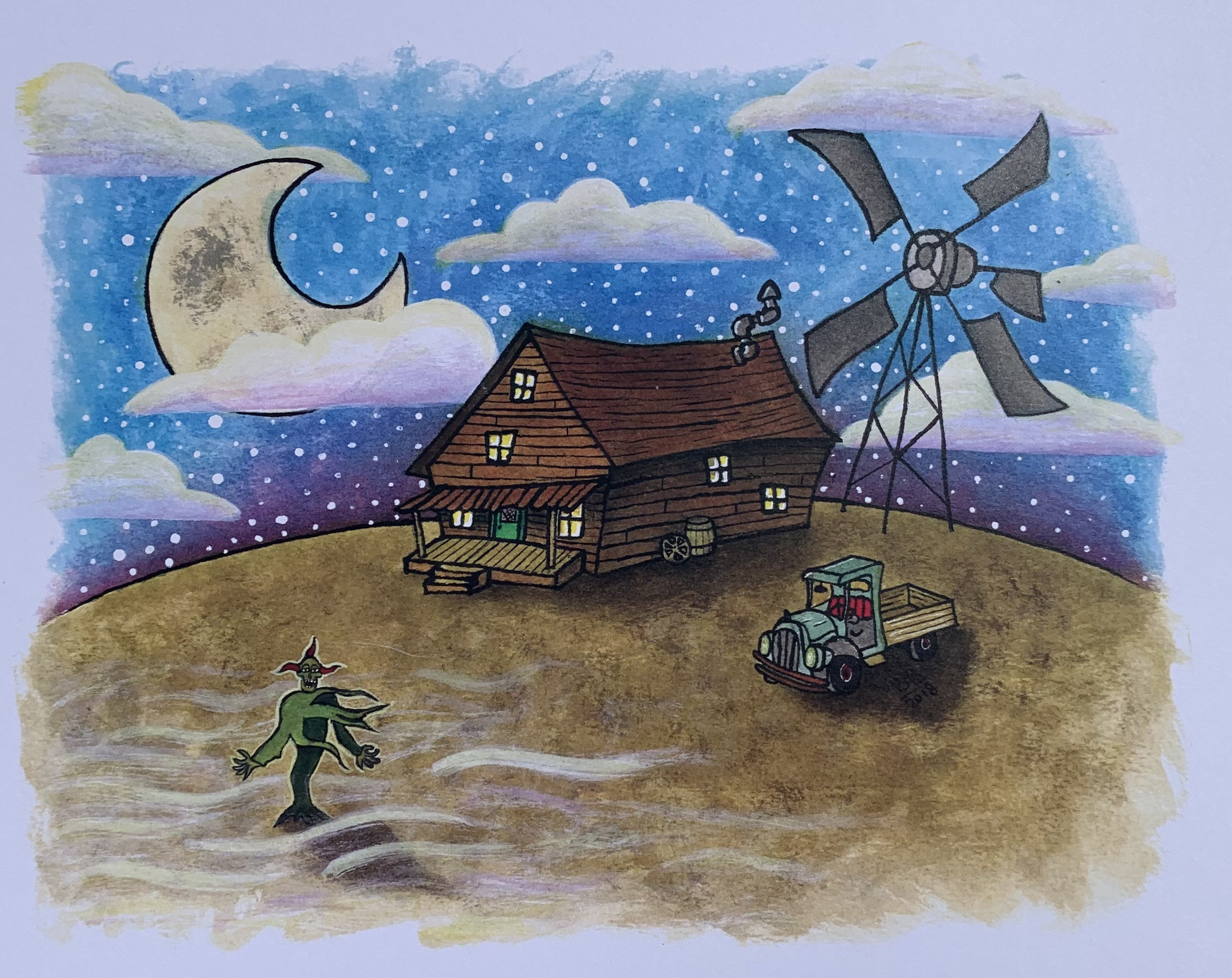 Courage the cowardly dogs house best sale