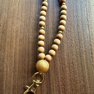 Personalized Teacher Lanyard - Teacher Gift - Custom Lanyard - ID Badge Lanyard - Beaded Lanyard - Nurse Lanyard - Teacher Gift Idea