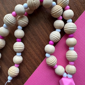 Personalized Teacher Lanyard - Teacher Gift - Custom Lanyard - ID Badge Lanyard - Beaded Lanyard - Nurse Lanyard - Teacher Gift Idea