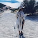 Handcrafted Organic Cotton Boho Beach Kimono Robe with Pyramid Stamp