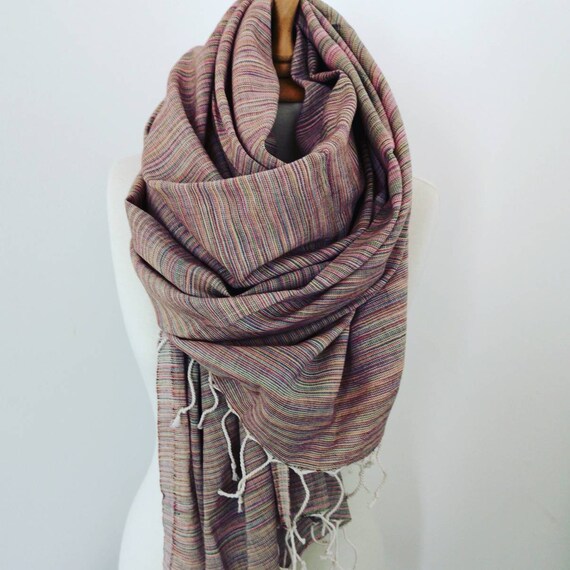 oversized cotton scarf