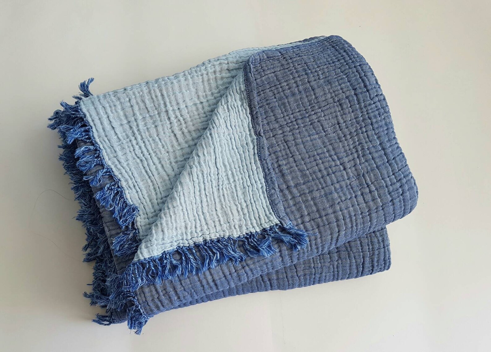 Ultrasoft Cotton Gauze Blanket King Size Coverlet With Etsy UK