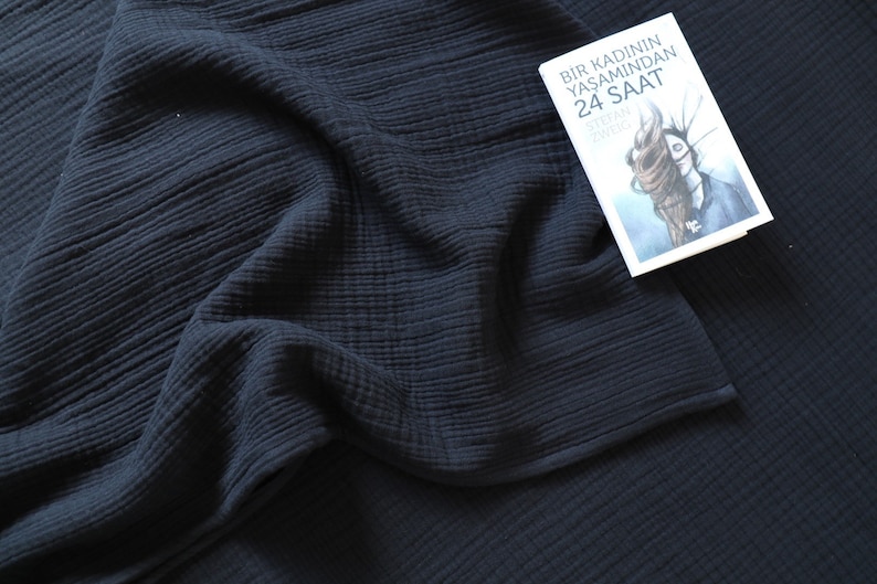 Black Muslin Blanket Bohemian Coverlet King Size Bedspread 4 Layer Muslin Pillow Case Gauze Cotton BedCover Housewarming Gift image 1
