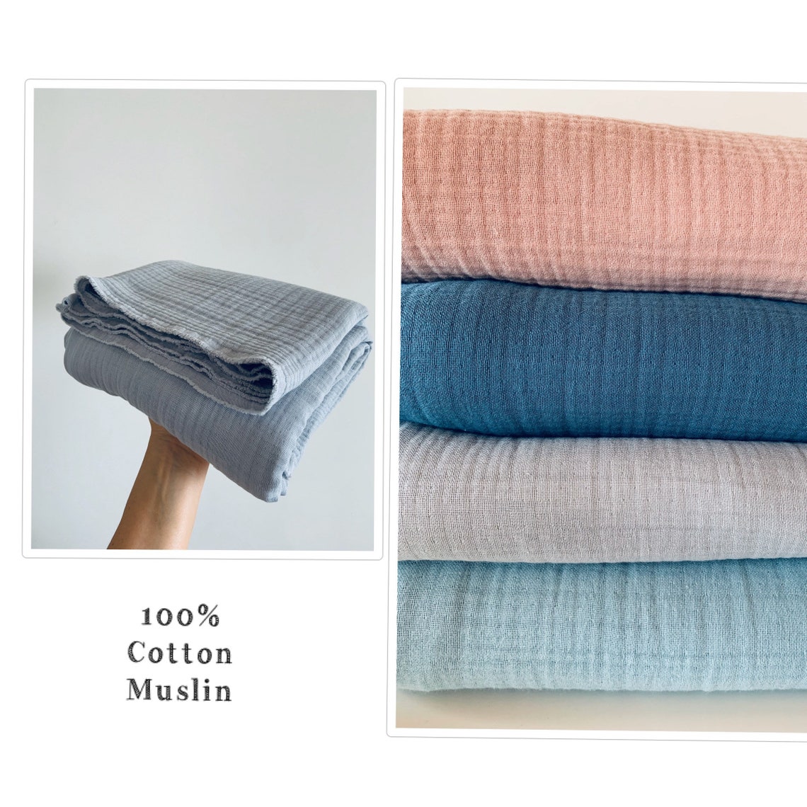 Muslin Throw Blanket Custom Blanket Throw Muslin Cover - Etsy