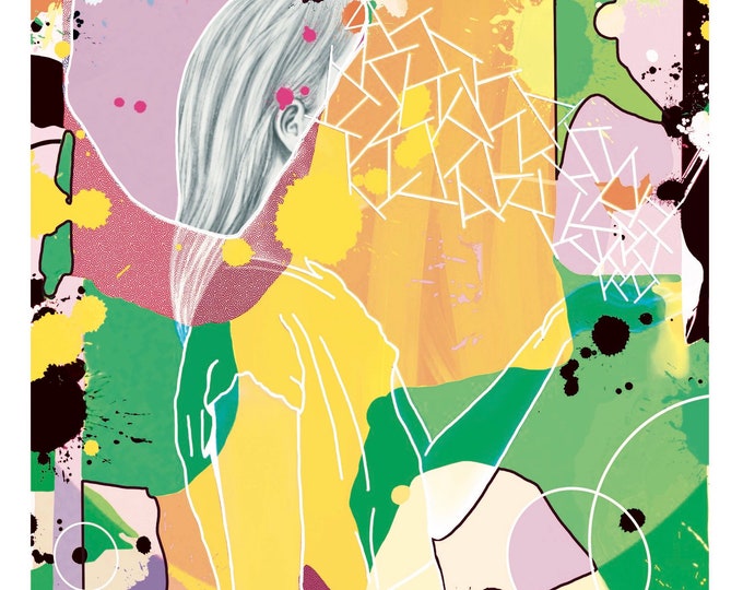 A lot to take in #3 (40 x 50 cm)