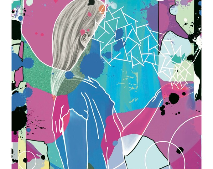 A lot to take in #2 (40 x 50 cm)