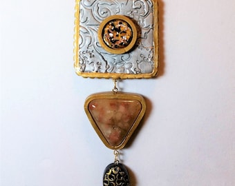 Artisan Splendor-ketting met meerdere hangers