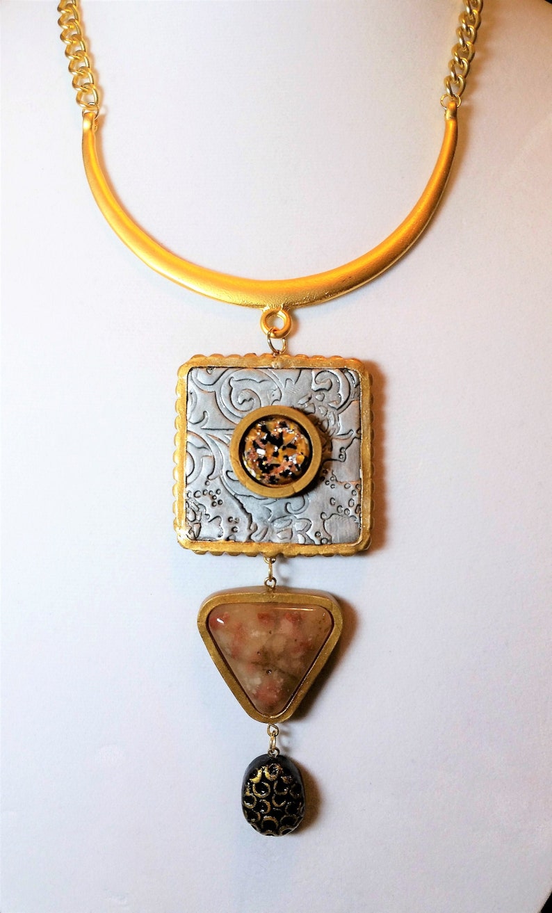 Splendor Necklace Artisan Splendor Multi-pendant Necklace - Etsy