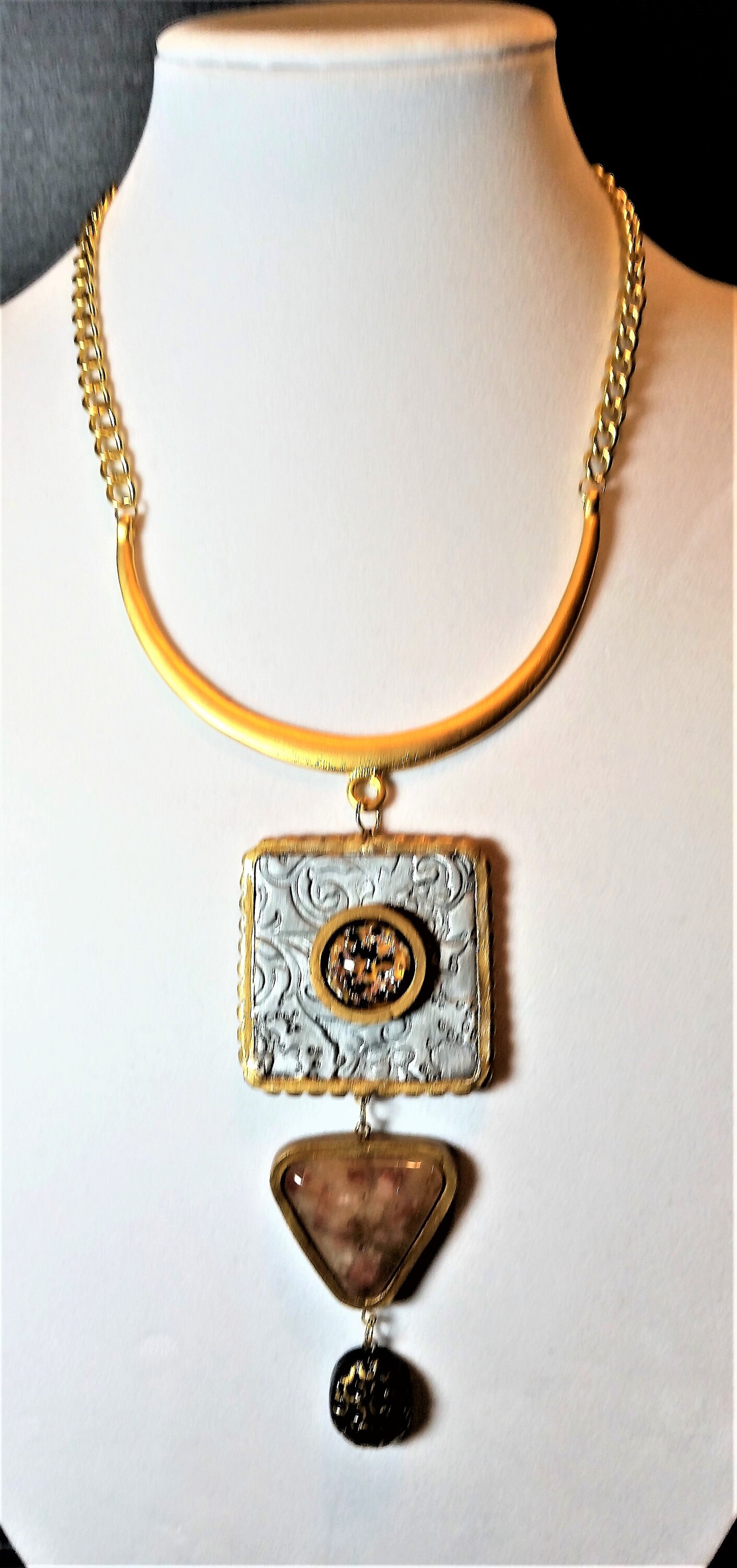 Splendor Necklace Artisan Splendor Multi-pendant Necklace - Etsy