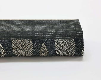 Japanese fabric indigo multiple traditional patterns - 50cm, Japanese fabric, indigo Japanese fabric, indigo fabric, Japanese Pattern