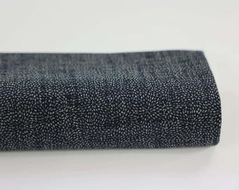 Traditional Japanese Kiku fabric ecru, 50cm, Japanese fabrics, same komon, KataZome, Kata Zome, Indigo Japanese fabric, Indigo Textile, 和柄