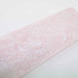 Nani IRO Lei Nani organic cotton lawn pink -50cm- organic fabric, Japanese organic fabric, organic textile, Nani IRO, pink cotton organic