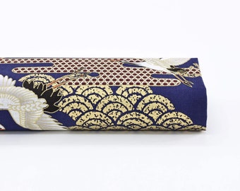 Tela De Algodón Acolchada Metálica De Estilo Japonés, Color Morado, 147 Cm De Ancho, Precio Por Medio Metro. - España
