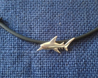 Sterling Silver Shark Pendant