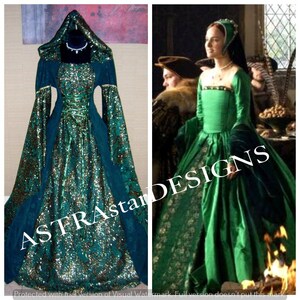 Vestido de reina medieval Etsy Mexico