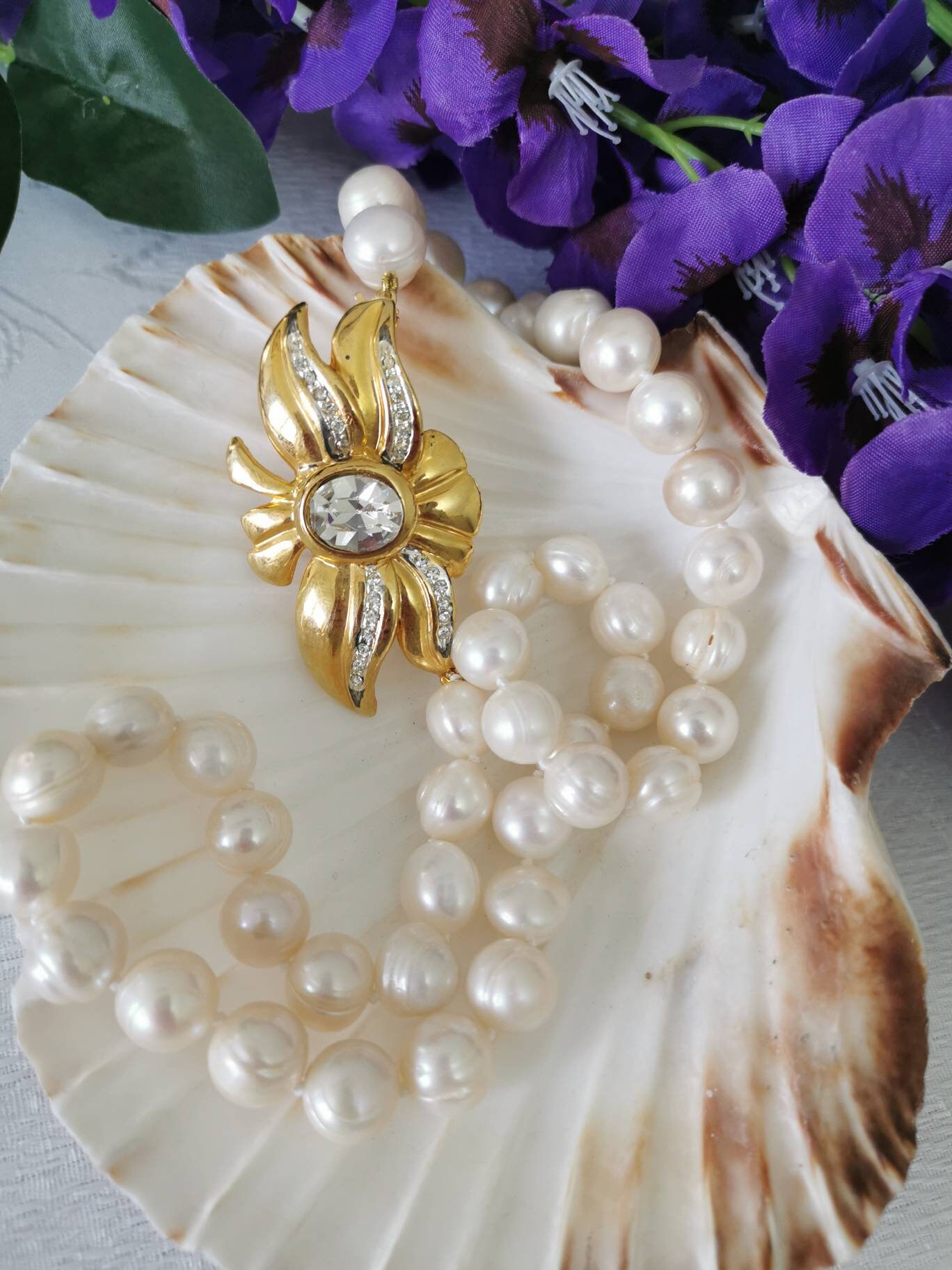 ◆ITZAVIBE◆ iac21008 white pearl double necklace i-ac21-008 Amazon.com: Privosa Fine Jewelry 1/2 Carat Diamond Double