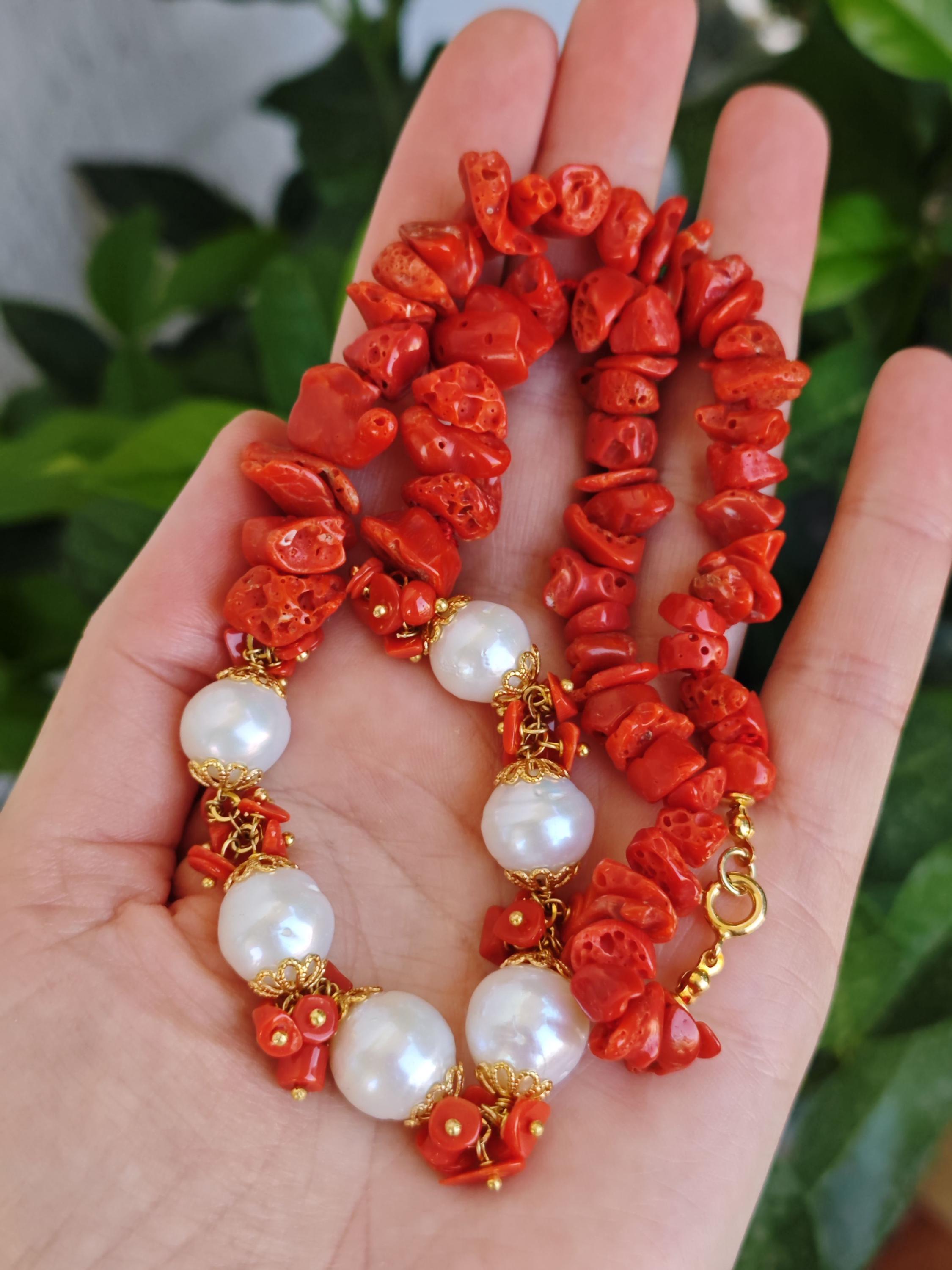 Coral necklace outlet