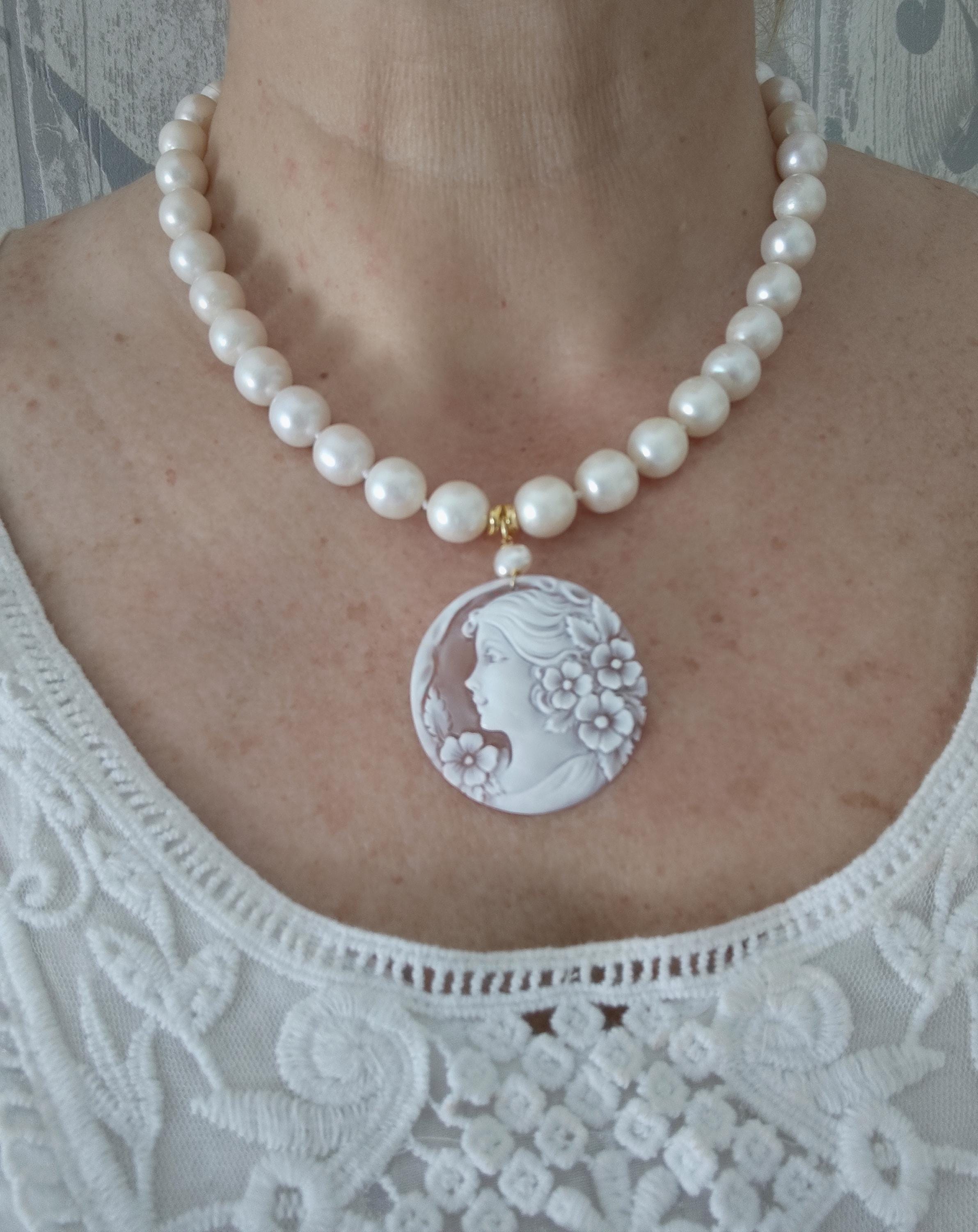 Collana classica con perle di mare | AMetis® Gioielli